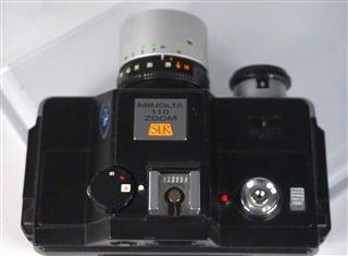 Minolta 110 Zoom SLR Mk II Rokkor-Macro 25-50mm f/4.5 Camera Japan